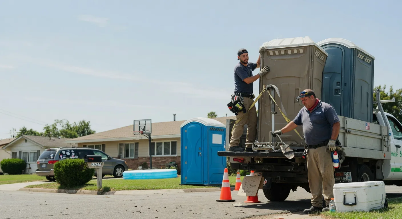 Porta Potty Rental in Mertztown, PA near me